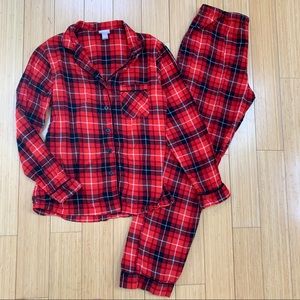 Target Red Black Plaid Pajamas 